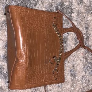 Tan Nine West purse